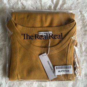 NWT James Perse Standard Ribbed Stretch-Supima Cotton Tank